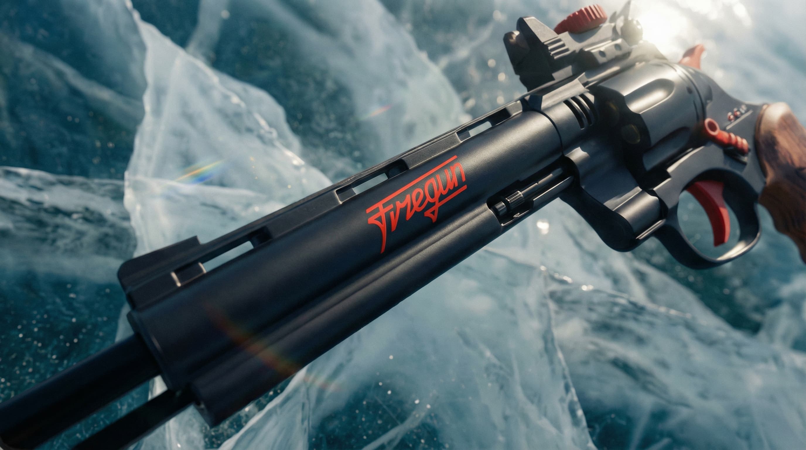 Ствол Firegun крупным планом
